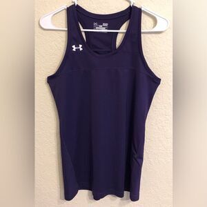 Under Armour Purple Racer Back Tank Top